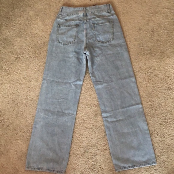 Zaful Wide Leg Jeans - Picture 3 of 4